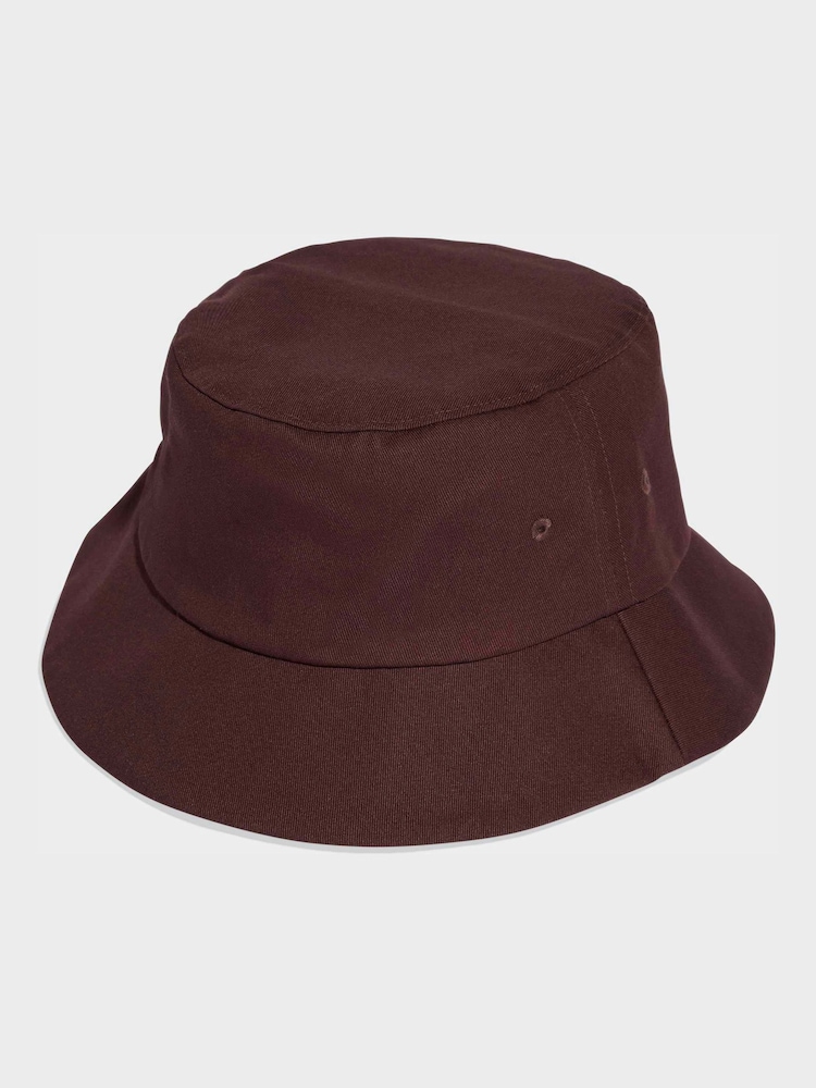 adidas Brown Sportswear Classic Graphic Bucket Hat - Image 2 of 4