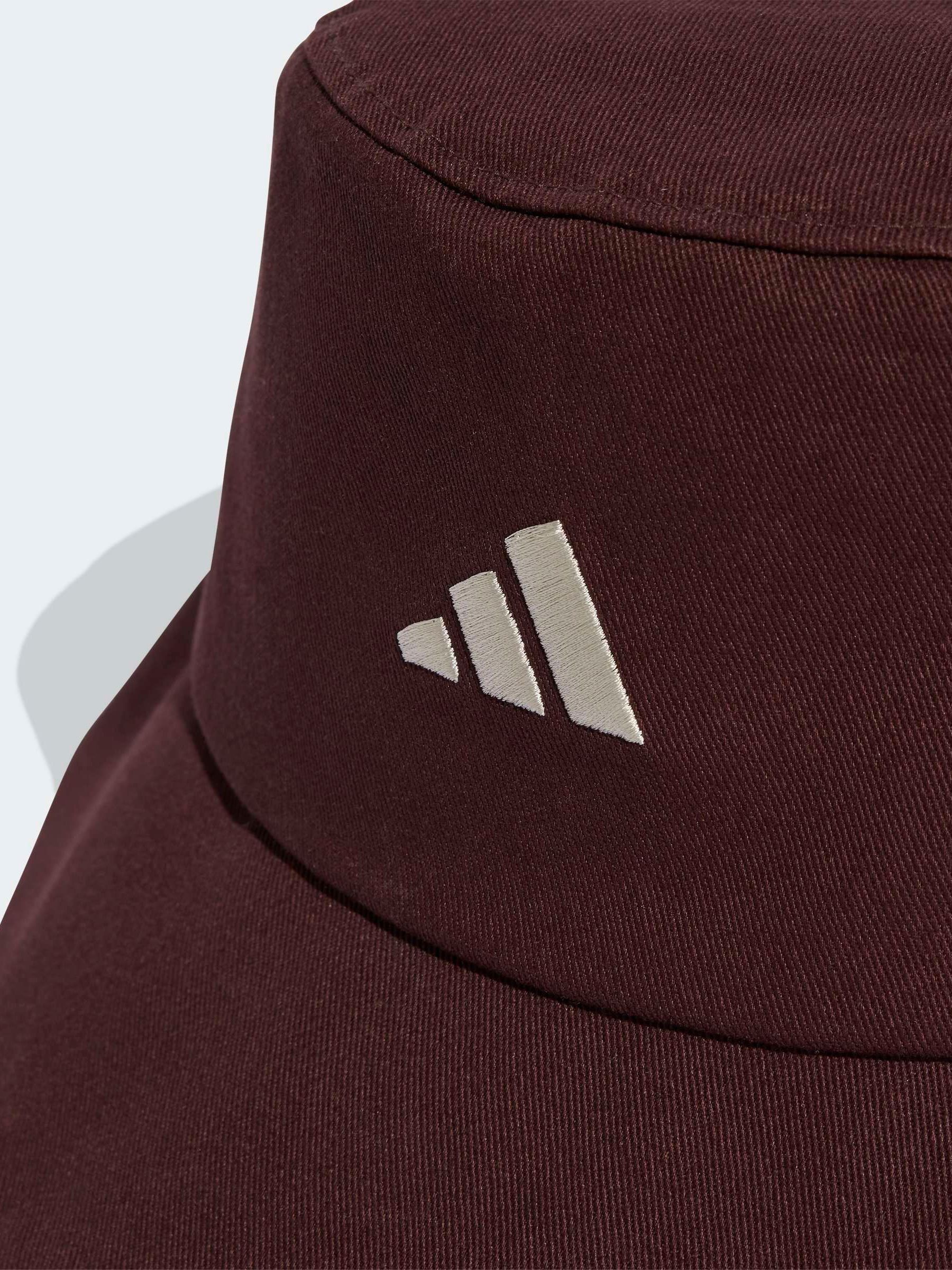 Buy adidas Brown Sportswear Classic Graphic Bucket Hat from the