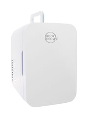 Body Escape White Mini Fridge With Glass Door 6 Litre - Image 1 of 8