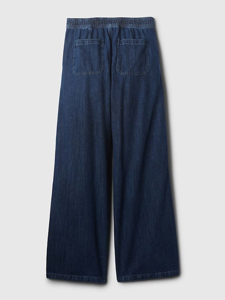 Gap Blue High Waisted Utility Easy Jeans - Image 7 of 7