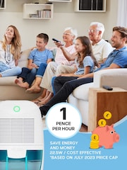Air Pro White 600ml Mini Moisture Absorber Dehumidifier - Image 7 of 7