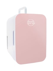 Body Escape Pink Mini Fridge With Glass Door 6 Litre - Image 1 of 8