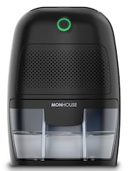 MONHOUSE Black 600ml Mini Moisture Absorber Dehumidifier - Image 1 of 7
