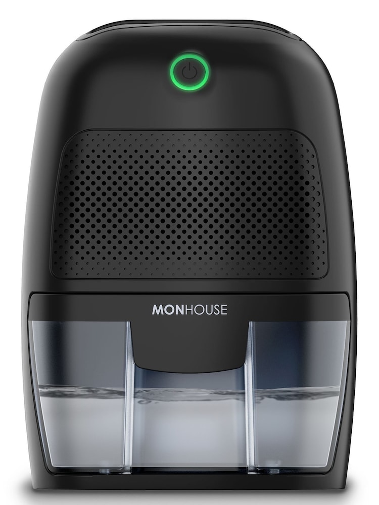MONHOUSE Black 600ml Mini Moisture Absorber Dehumidifier - Image 1 of 7