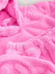 Pink Happy Face Cosy Fleece Shorts Set (3-16yrs) - Image 3 of 4