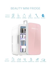 MONCOOK Pink Mini Fridge 10 Litre - Image 8 of 8