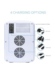 MONCOOK Grey Mini Fridge 15L with Digital LED Screen - Image 5 of 8