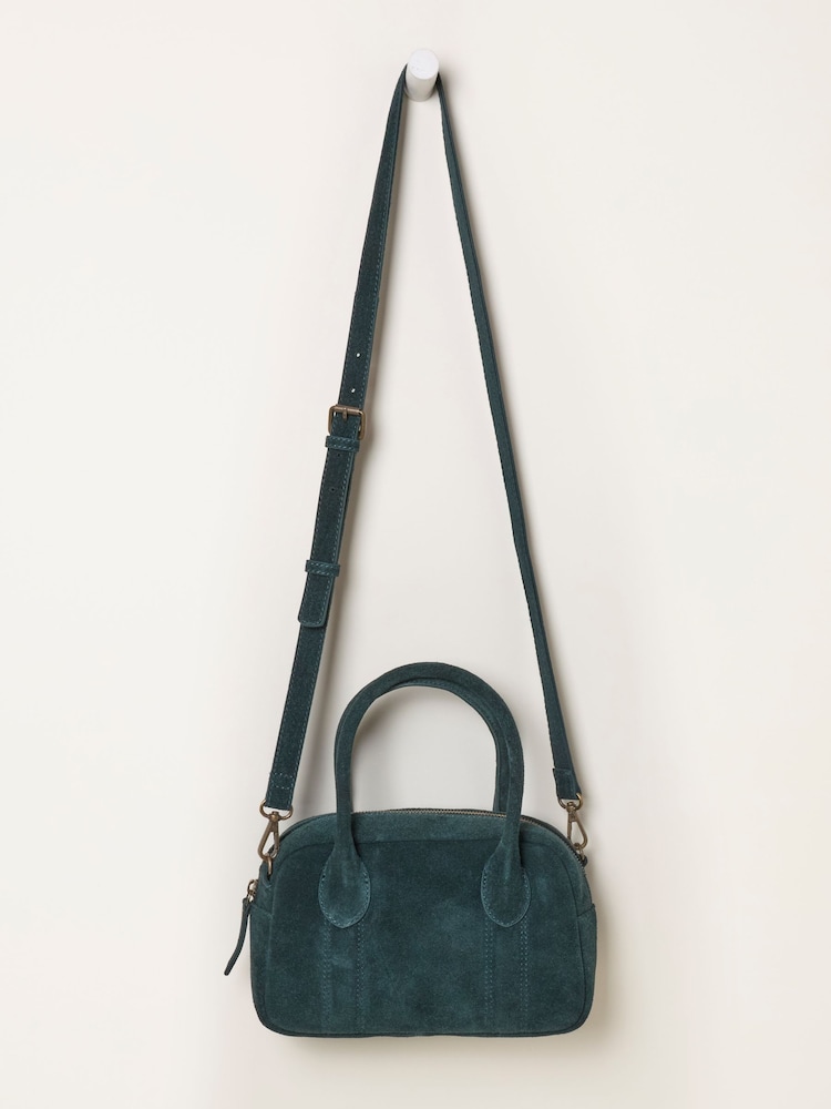 FatFace – Bowlingtasche aus Wildleder - Bild 6 von 6 FatFace – Bowlingtasche aus Wildleder - Bild 6 von 6