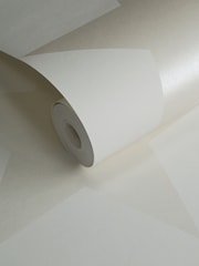 Style Sisters White Double Star 10M Wallpaper - Image 3 of 3