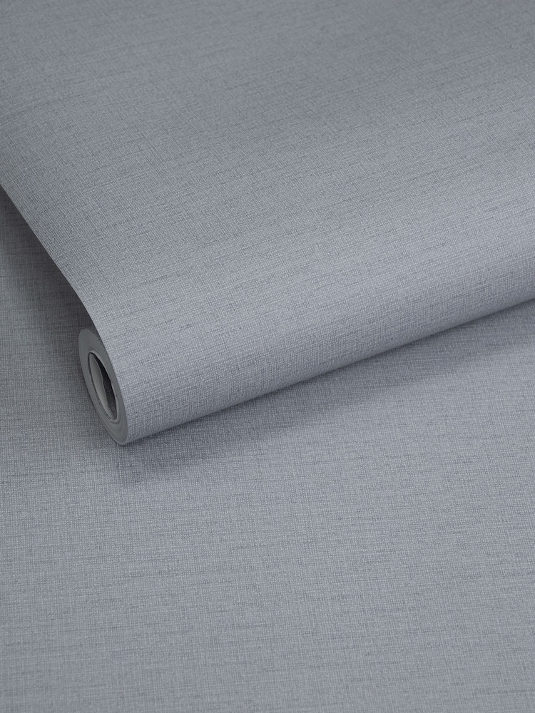 Laurence Llewelyn-Bowen Blue Nuance Plain Texture 10M Wallpaper - Image 3 of 3