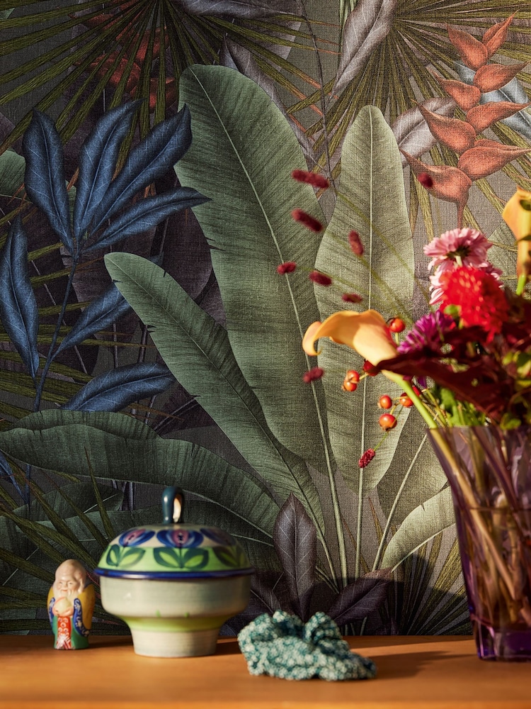 Galerie Purple Welcome Home Tree Leaf 10M Wallpaper - Image 6 of 6