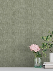 Galerie Green Spring Blossom Plain 10M Wallpaper - Image 1 of 2