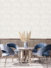 Laurence Llewelyn-Bowen Beige Morris Major Floral Print 10M Wallpaper - Image 1 of 4