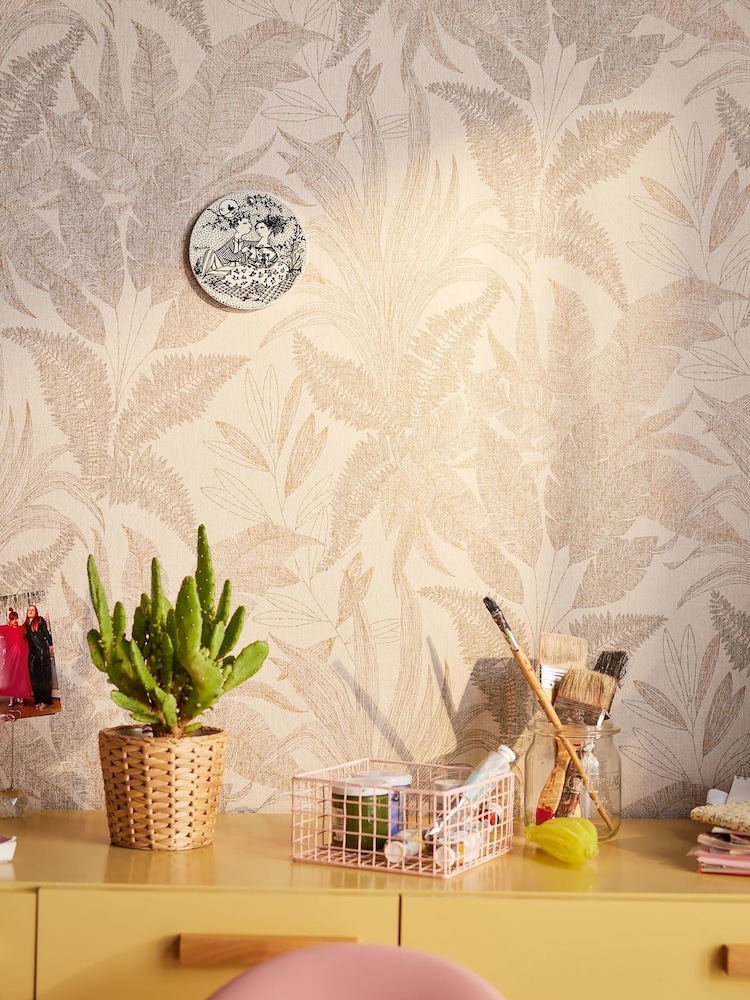 Galerie Bronze Brown Welcome Home Tree Leaf 10M Wallpaper - Image 6 of 6 Galerie Bronze Brown Welcome Home Tree Leaf 10M Wallpaper - Image 6 of 6