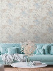 Galerie Beige Welcome Home Tree Leaf 10M Wallpaper - Image 5 of 5