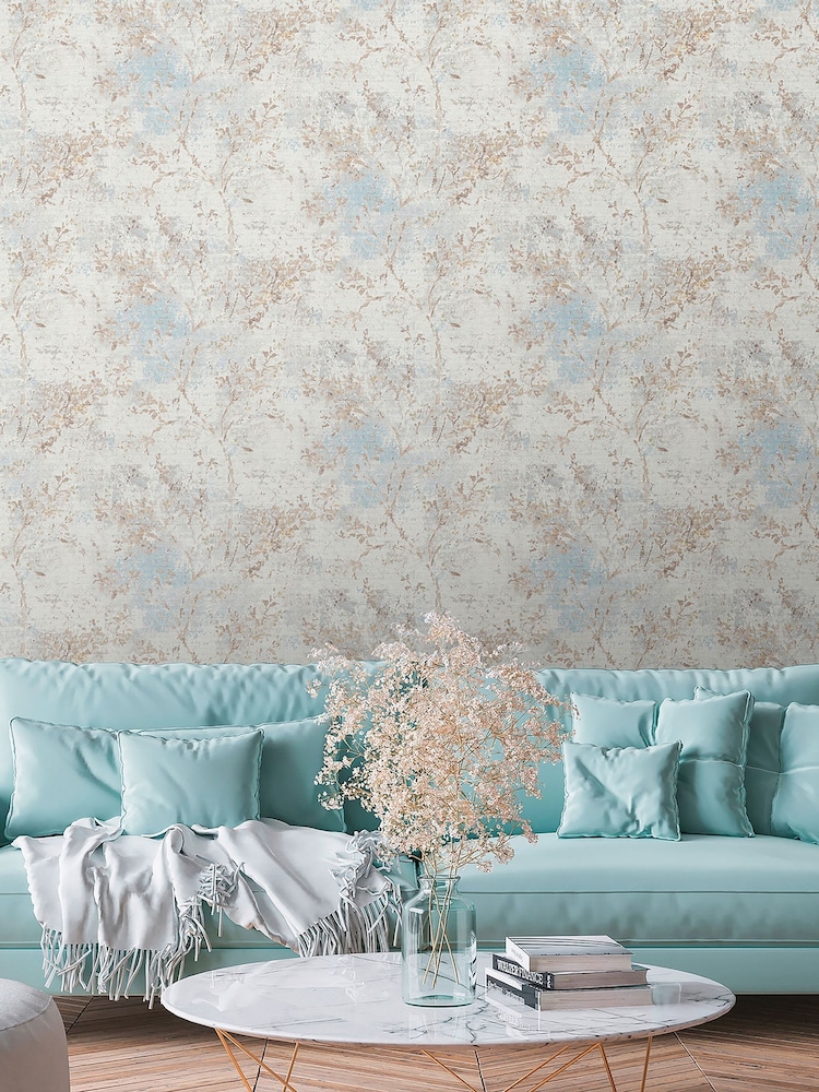 Galerie Beige Welcome Home Tree Leaf 10M Wallpaper - Image 5 of 5 Galerie Beige Welcome Home Tree Leaf 10M Wallpaper - Image 5 of 5