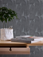 Galerie Black Welcome Home Tree Leaf 10M Wallpaper - Image 4 of 5