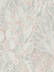 Galerie Beige Welcome Home Floral Print 10M Wallpaper - Image 2 of 5