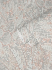 Galerie Beige Welcome Home Floral Print 10M Wallpaper - Image 3 of 5