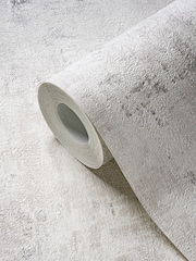 Galerie Silver Grey Welcome Home Plain Texture 10M Wallpaper - Image 3 of 5