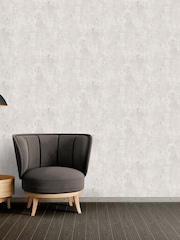 Galerie Silver Grey Welcome Home Plain Texture 10M Wallpaper - Image 4 of 5
