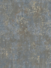 Galerie Blue Welcome Home Plain Texture 10M Wallpaper - Image 2 of 5