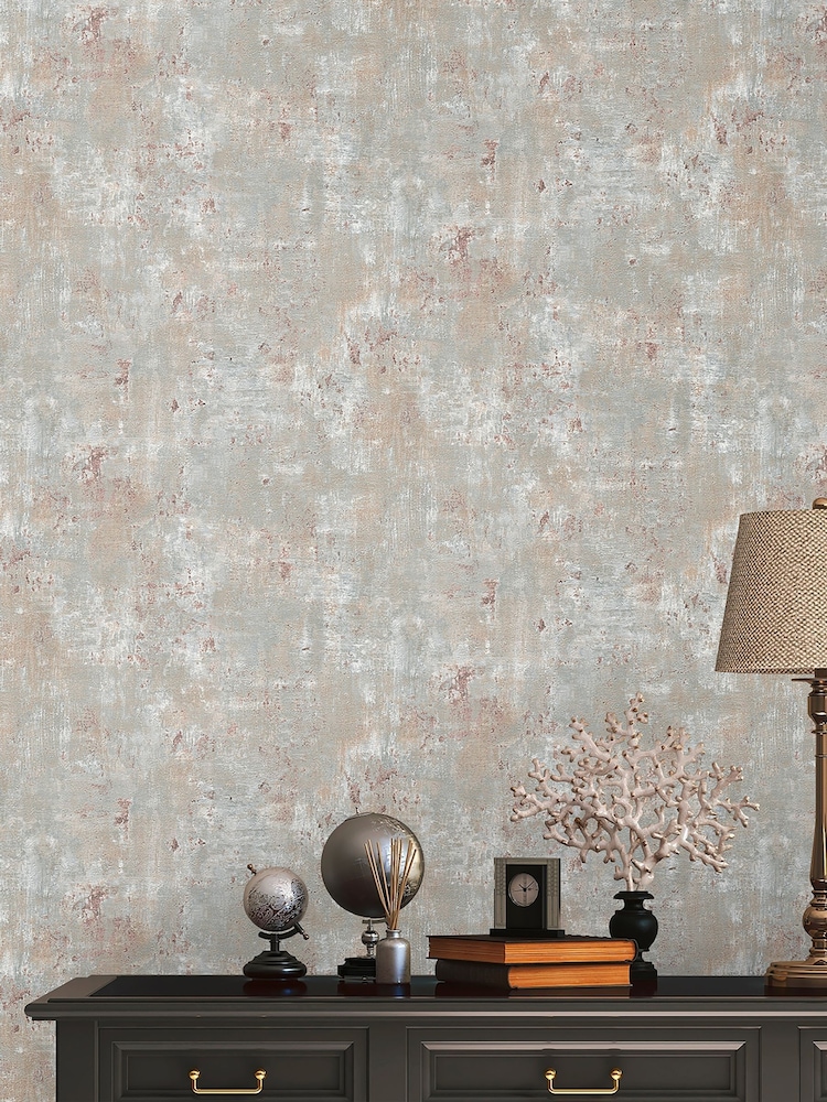 Galerie Beige Welcome Home Plain Texture 10M Wallpaper - Image 4 of 4