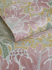 Laurence Llewelyn-Bowen Yellow Morris Major Floral Print 10M Wallpaper - Image 3 of 4
