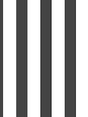 Style Sisters Black Medium Stripe 10M Wallpaper - Image 2 of 3