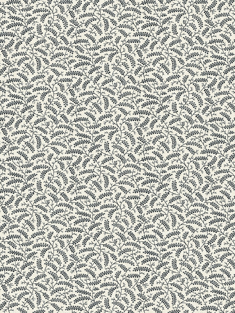 Galerie Black French Country Leaf 10M Wallpaper - Image 2 of 2