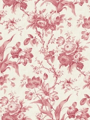 Galerie Pink French Country Floral Print 10M Wallpaper - Image 2 of 2