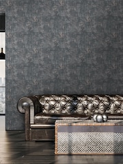 Galerie Black Welcome Home Plain Texture 10M Wallpaper - Image 1 of 5