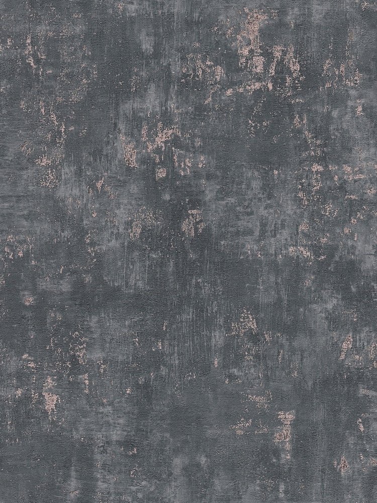 Galerie Black Welcome Home Plain Texture 10M Wallpaper - Image 2 of 5