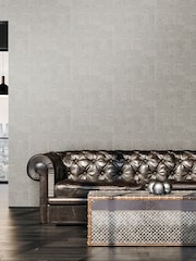 Galerie Beige Welcome Home Tile 10M Wallpaper - Image 1 of 5