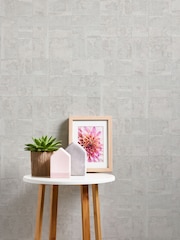 Galerie Beige Welcome Home Tile 10M Wallpaper - Image 4 of 5