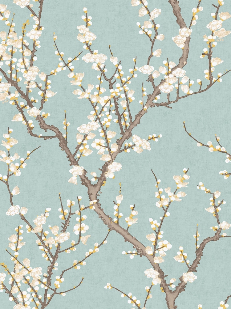 Galerie Green Spring Blossom Tree 10M Wallpaper - Image 2 of 2