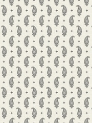 Galerie Black French Country Motif 10M Wallpaper - Image 2 of 2