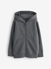 Slate Grey Full Sleeves Zipped Slate Hoodie - Image 1 of 1
