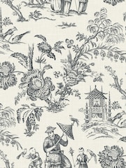 Galerie Black French Country Toile 10M Wallpaper - Image 2 of 2