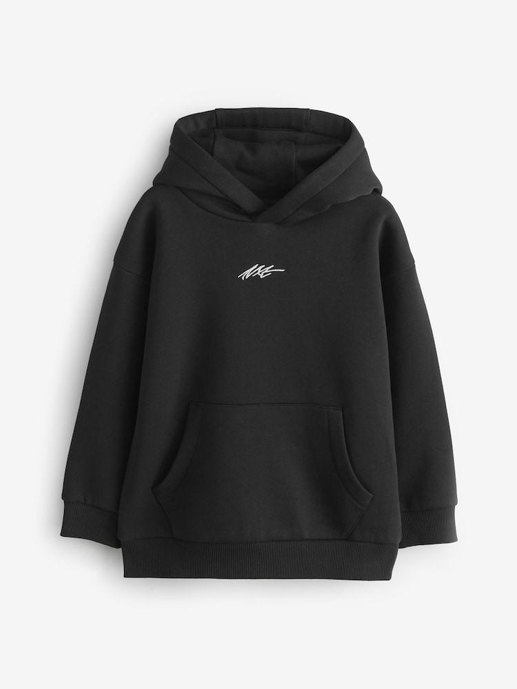Black Long Sleeve Logo Hoodie - Image 1 of 1