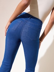 Blå - Friends Like These Høy midje Pocket Flare Jeans - Bilde 4 av 5