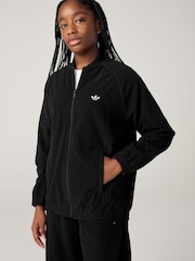 adidas Originals Black Oversized Corduroy Jacket - Image 5 of 7