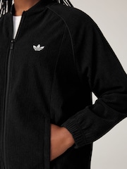 adidas Originals Black Oversized Corduroy Jacket - Image 6 of 7