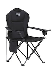 Get Fit Black Premium Camping Lightweight Folding Chair - Image 1 of 7