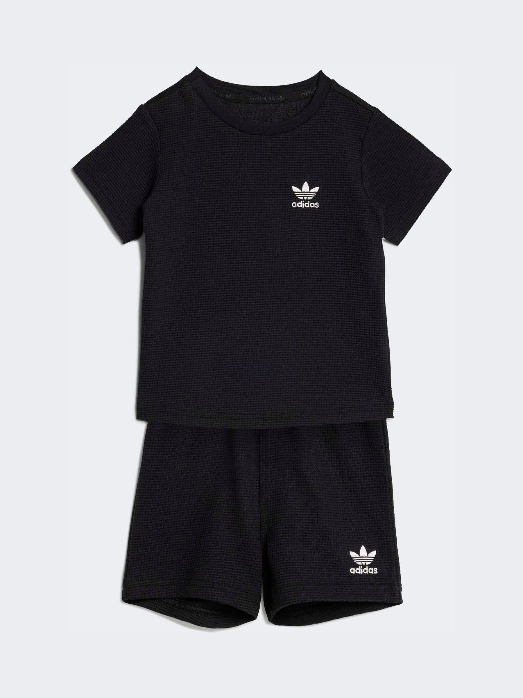 Comprar Preto - Conjunto Adidas Original Waffle de camiseta e