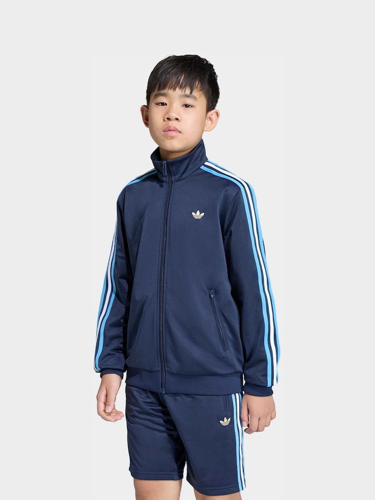 Blå - adidas originals Firebird Oversized Jacket - Bilde 1 av 6