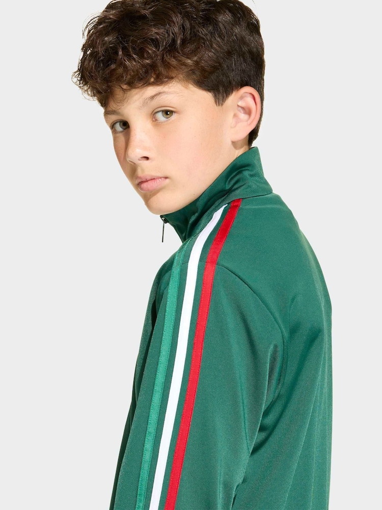 Zielony - adidas originals Firebird Oversized Jacket - Obraz 5 z 5 Zielony - adidas originals Firebird Oversized Jacket - Obraz 5 z 5