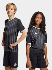 adidas Black Entrada 26 Stripe Jersey - Image 3 of 7
