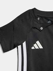 adidas Black Tiro Essentials Top and Shorts Infant Set - Image 5 of 7
