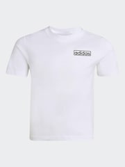 adidas Originals White Adibreak T-Shirt and Jogger Little Kids Set - Image 6 of 7